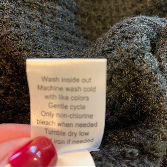 Sonoma Charcoal Color Cowl Tunic - Picture 9 of 9